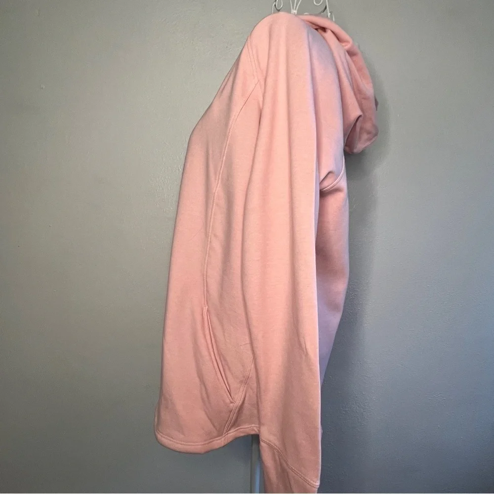 Athletic Works petal pink hooded sweatshirt Sz L(12-14) Preowned. Like new.